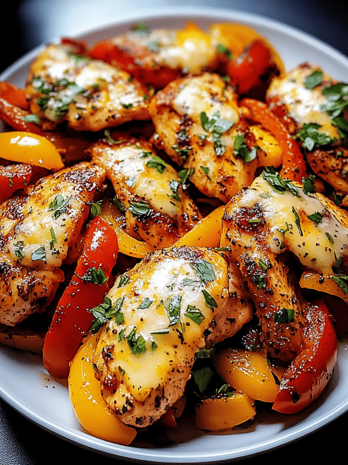 Cajun Chicken with Bell Peppers