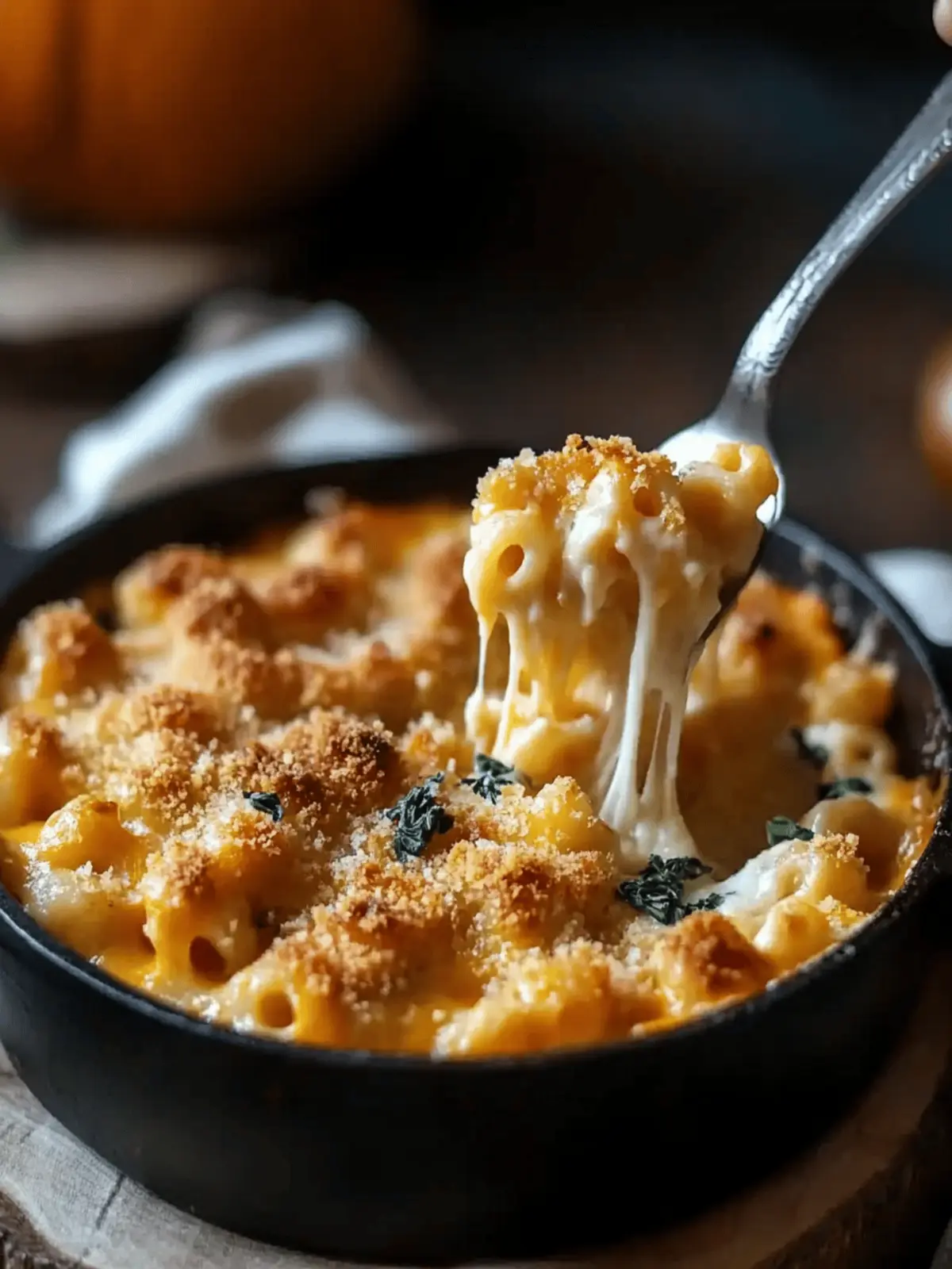 Pumpkin Mac and Cheese