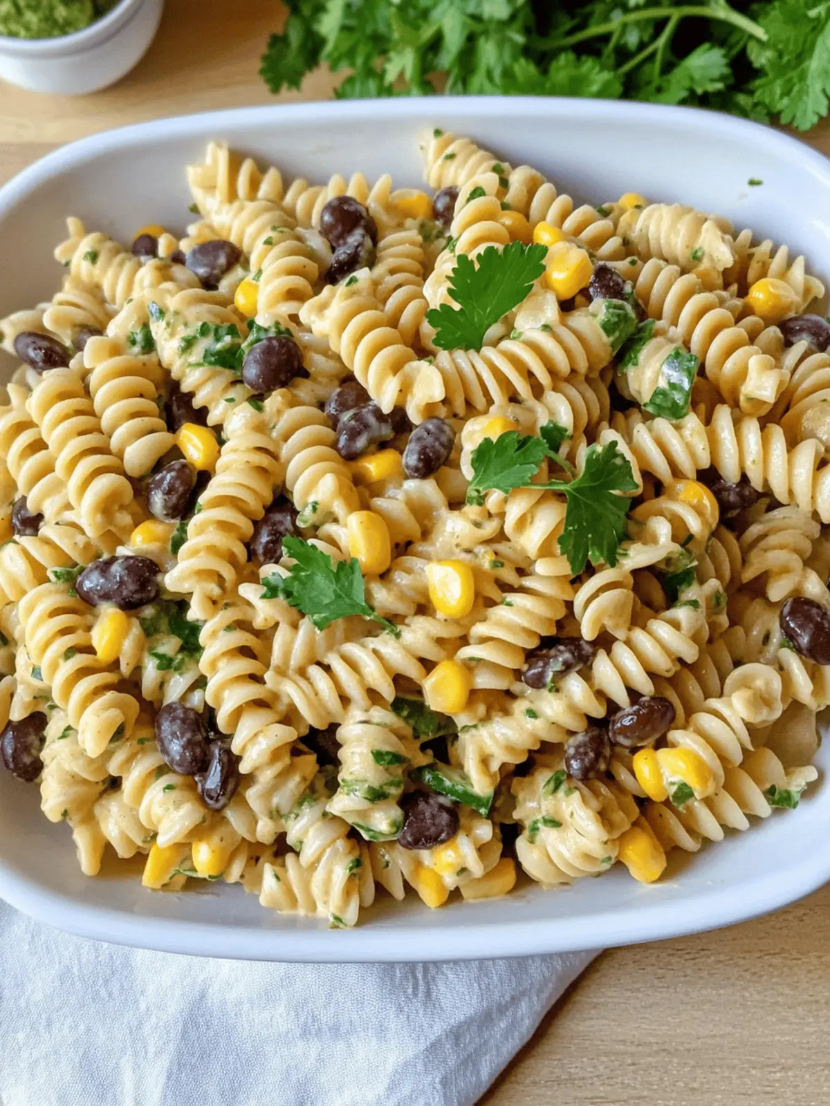Black Bean and Corn Pasta Salad
