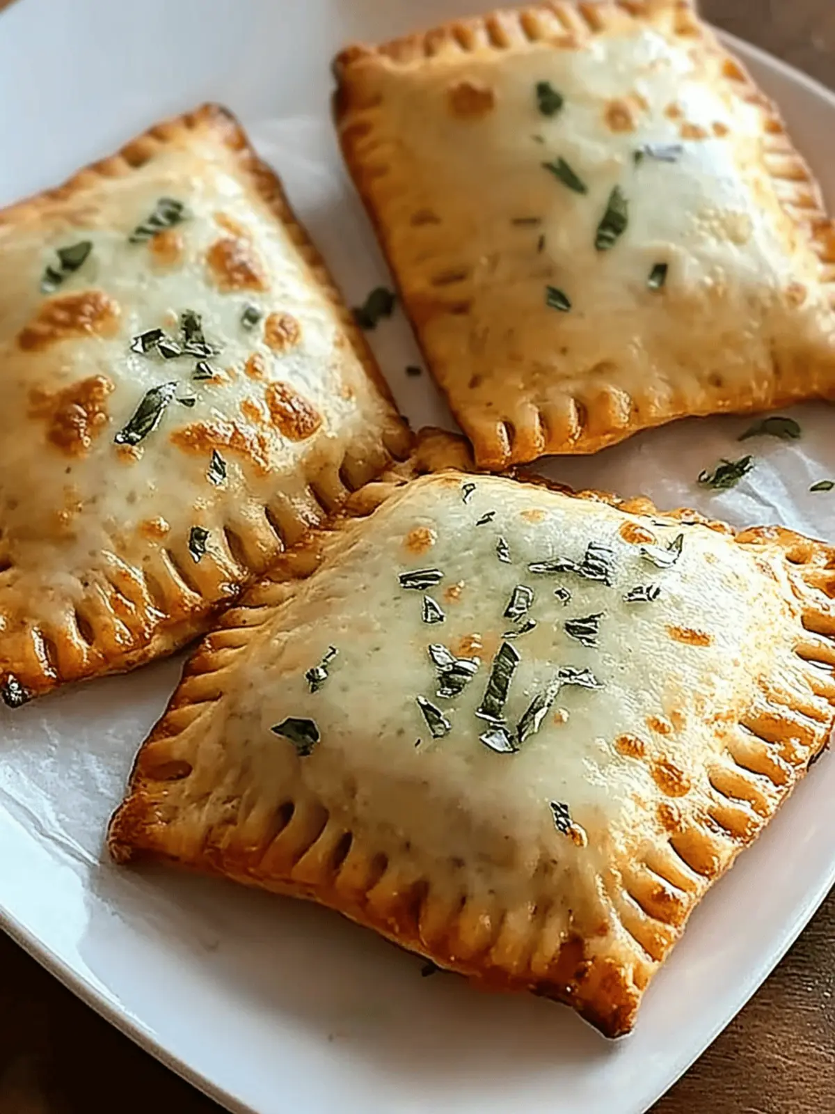 Football Pizza Pockets