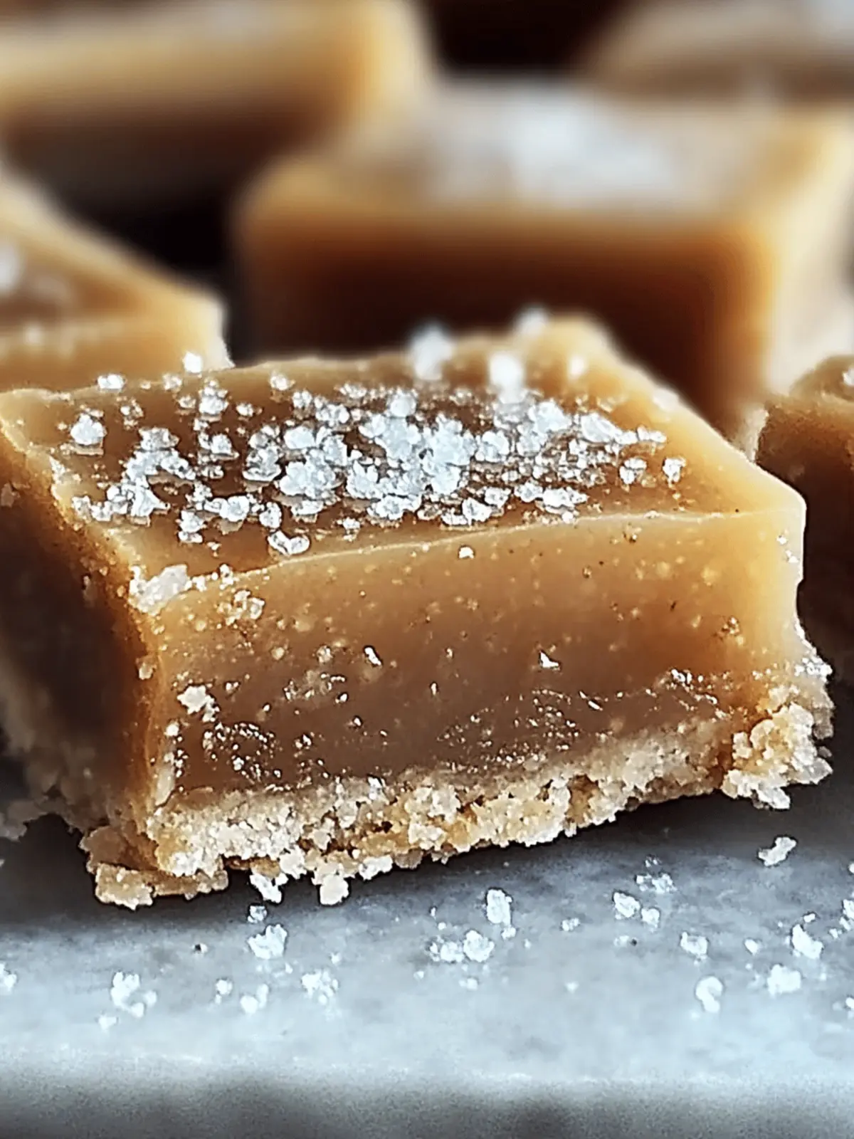 Salted Caramel Butter Bars