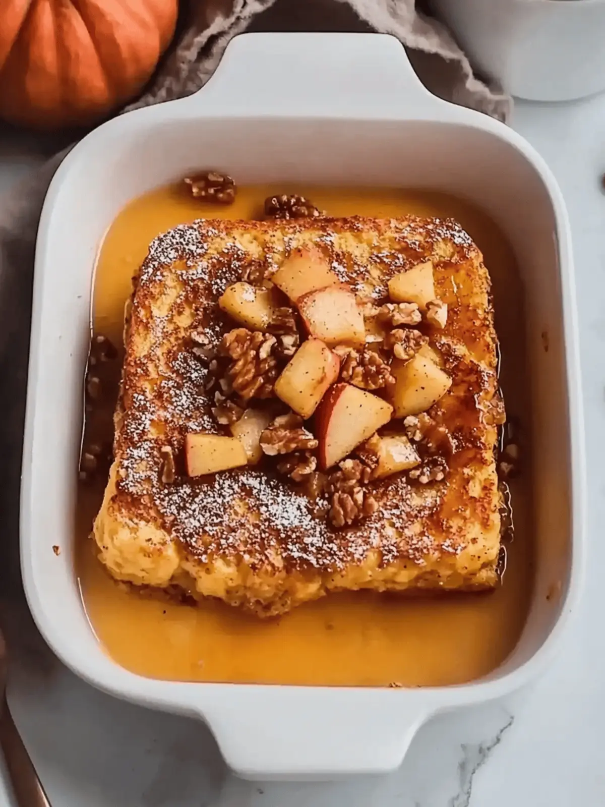 Pumpkin Apple French Toast