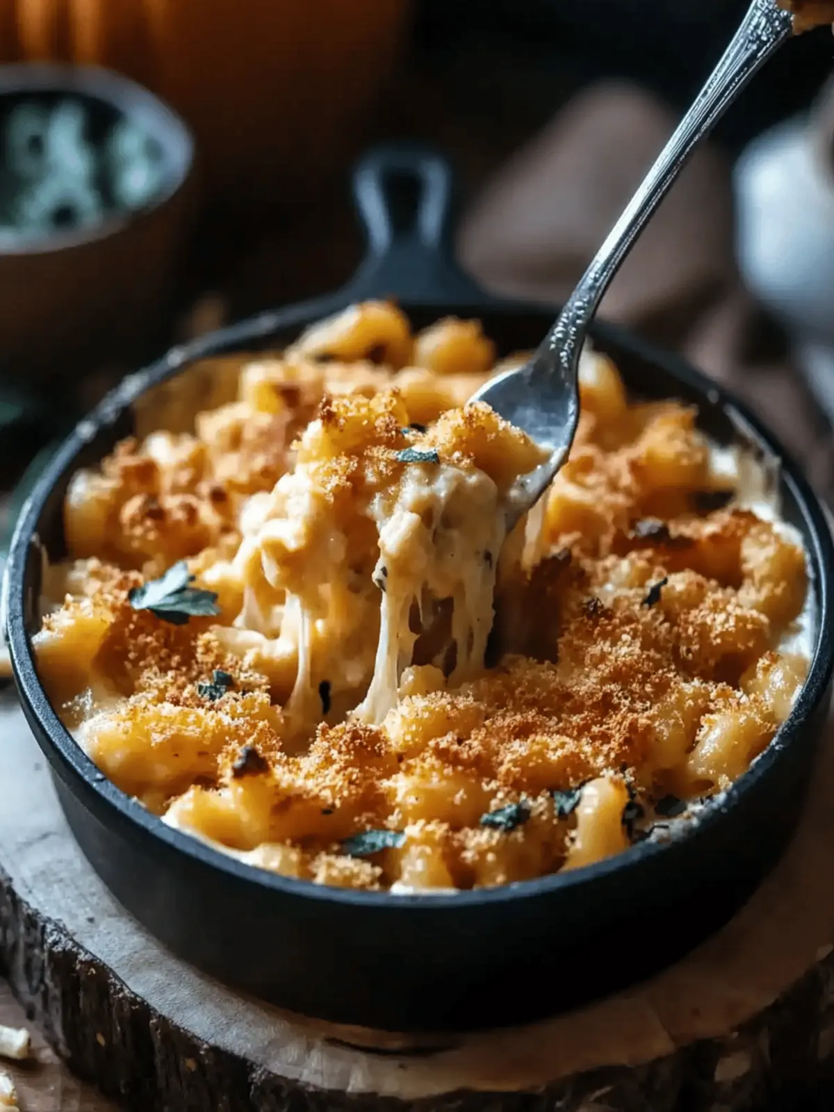 Pumpkin Mac and Cheese