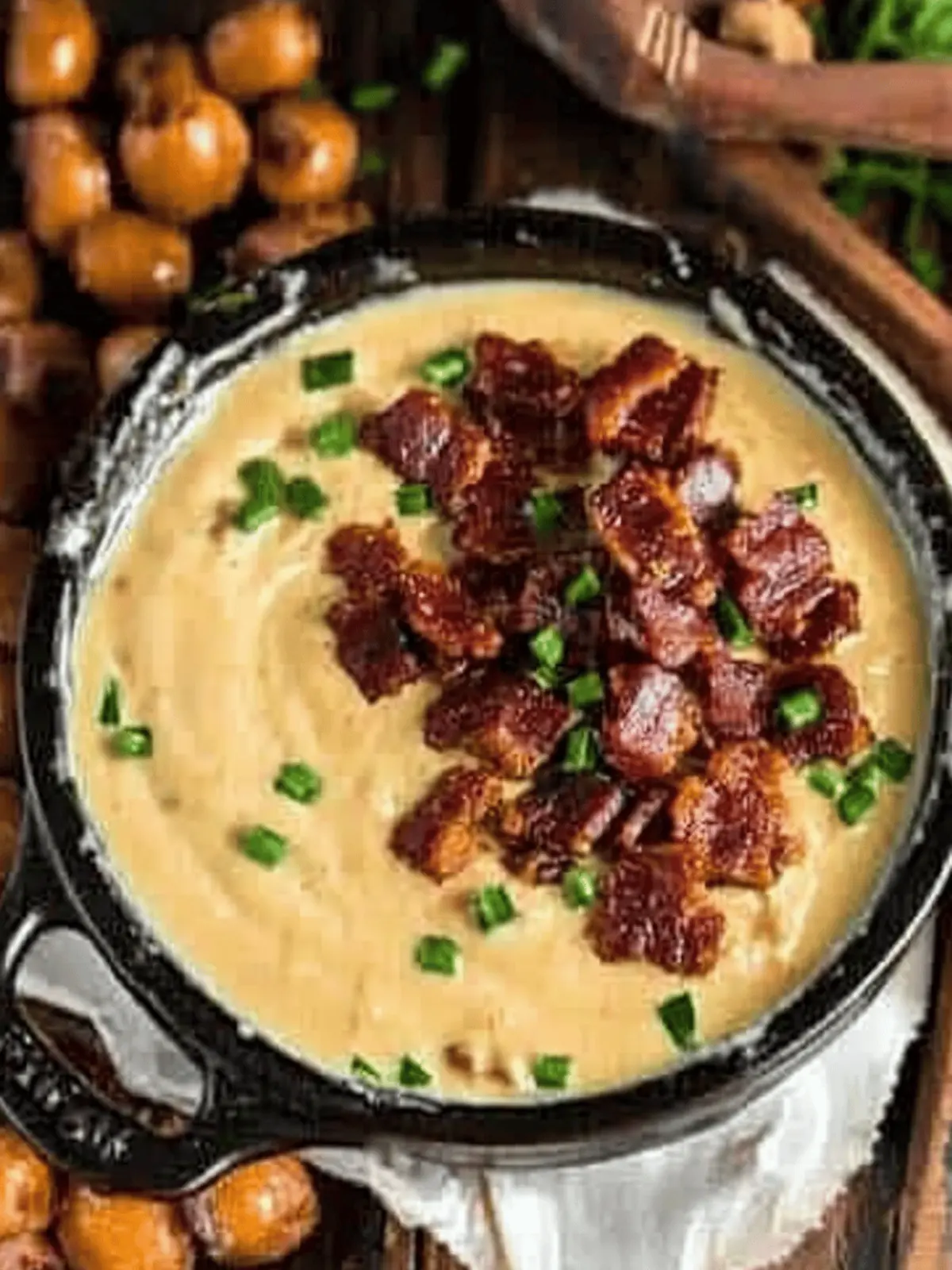 Beer Cheese Dip with Bacon