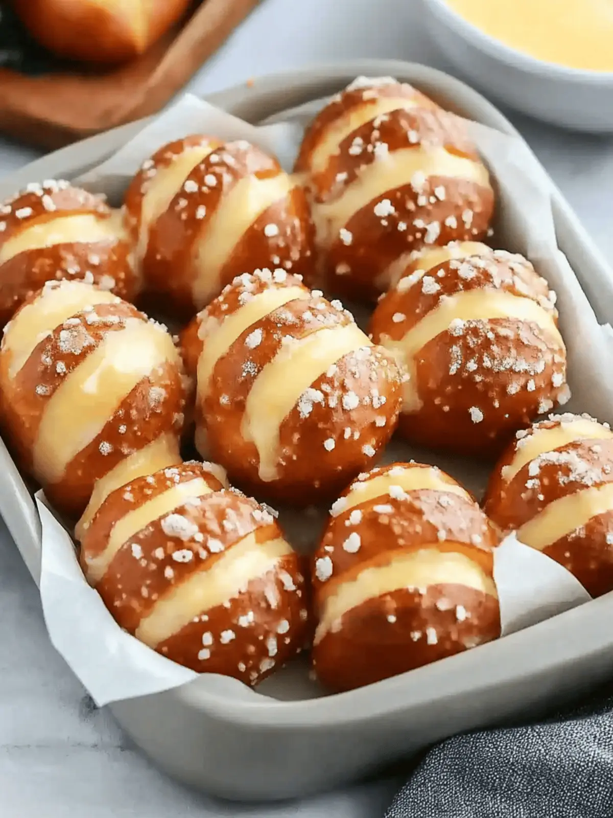 Pretzels and Cheese Dip