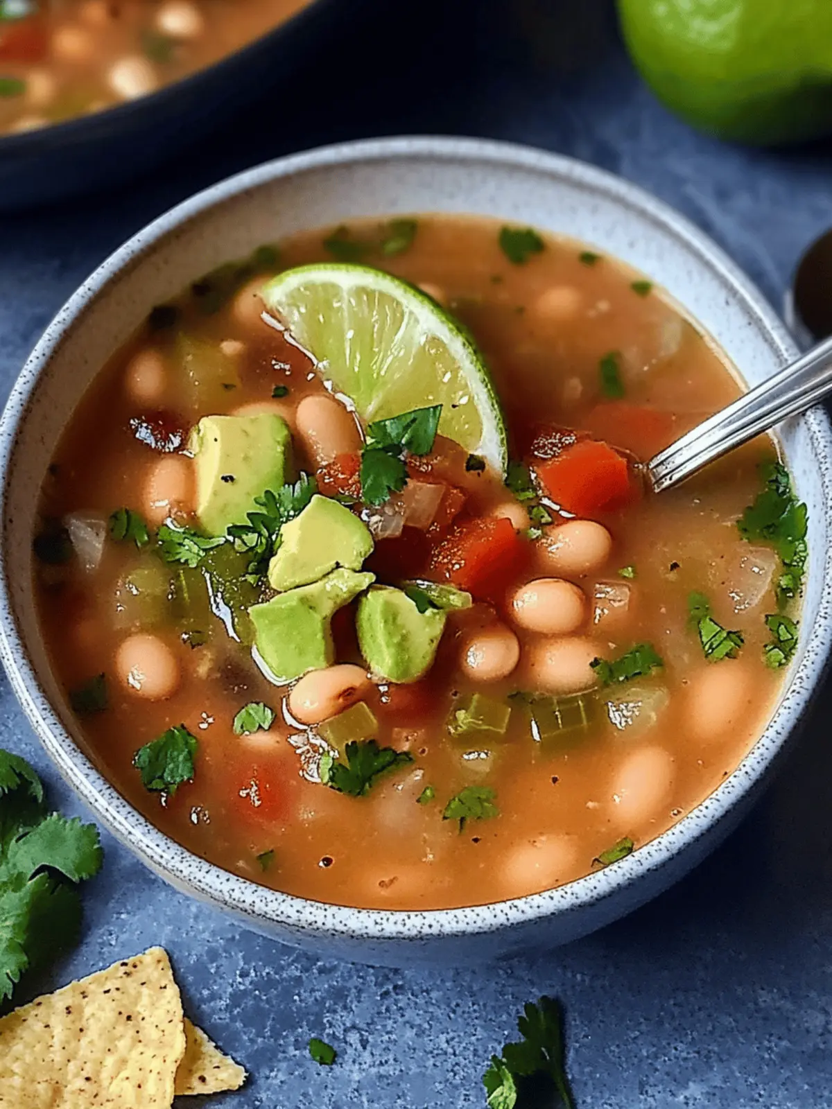 Mexican Pinto Bean Soup