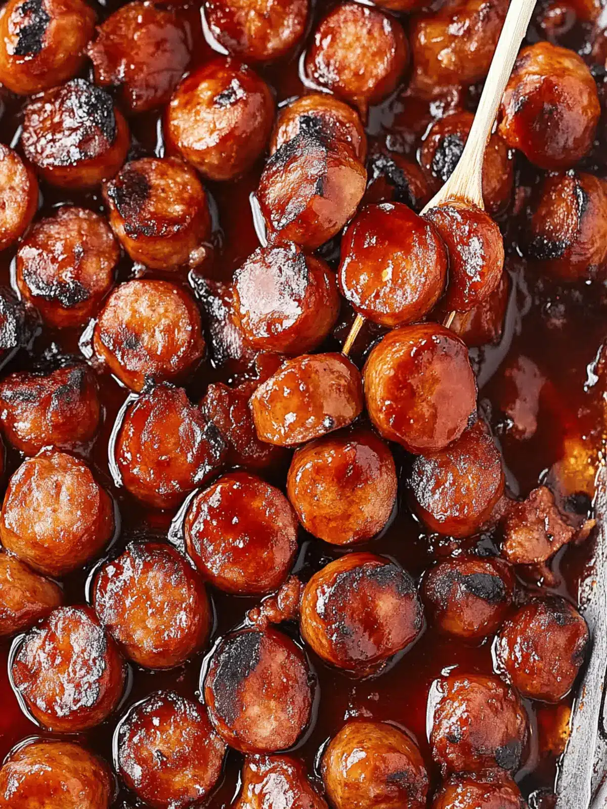 BBQ Sausage Bites