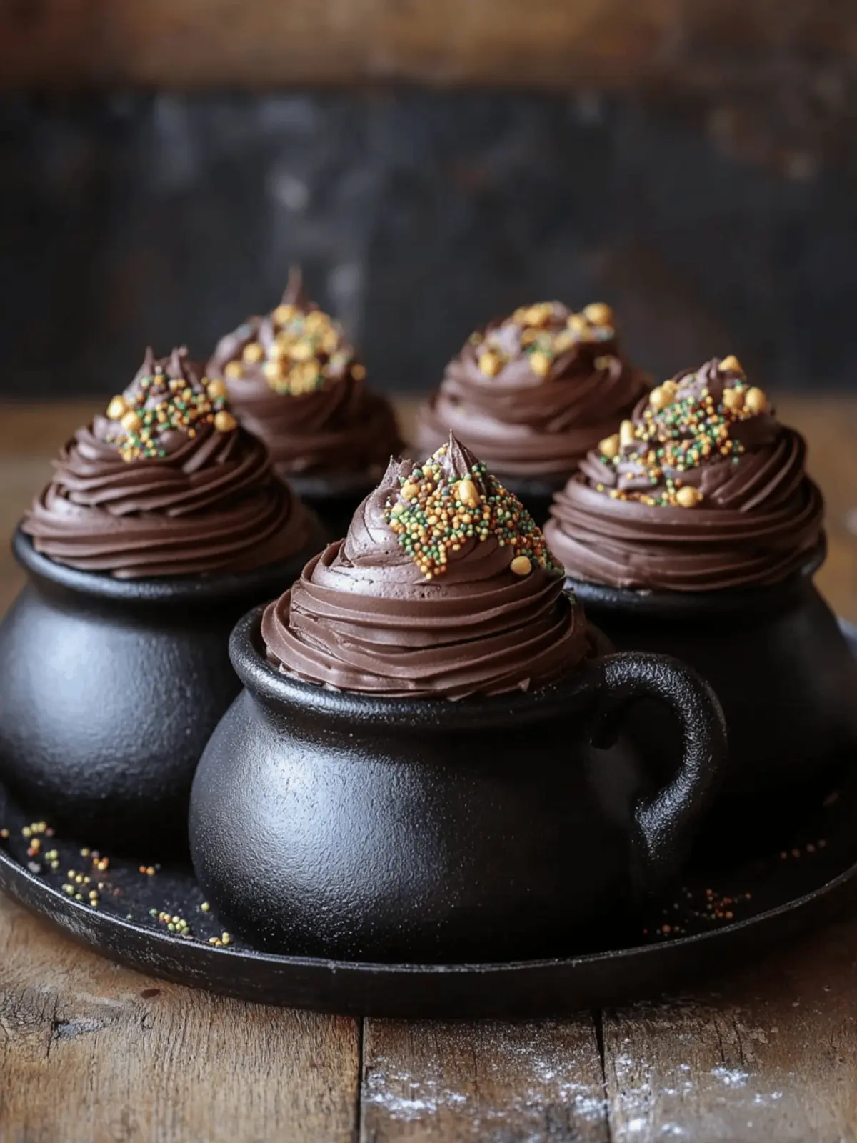 Harry Potter Cauldron Cakes