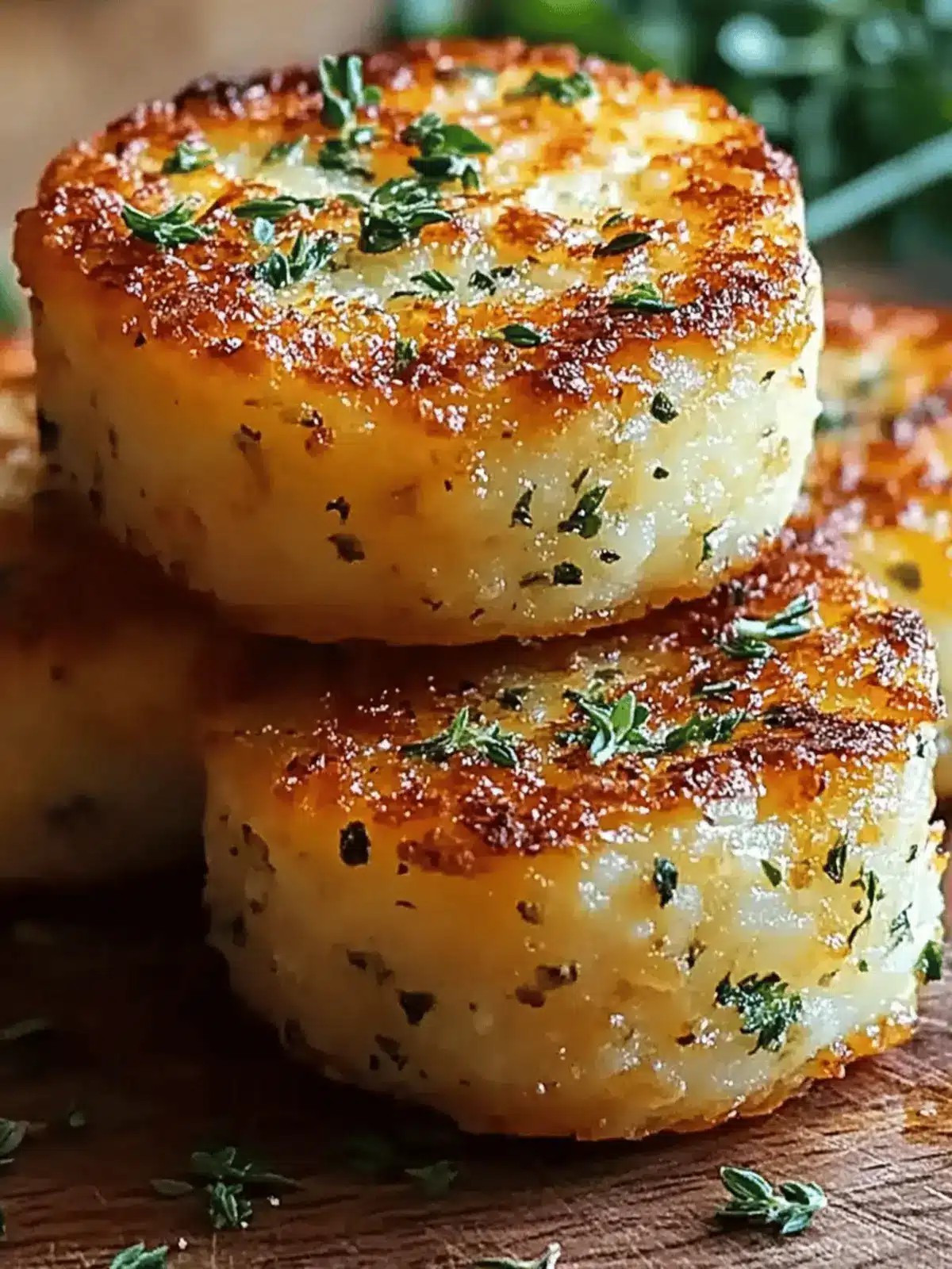 Cheesy Herb Mashed Potato Puffs
