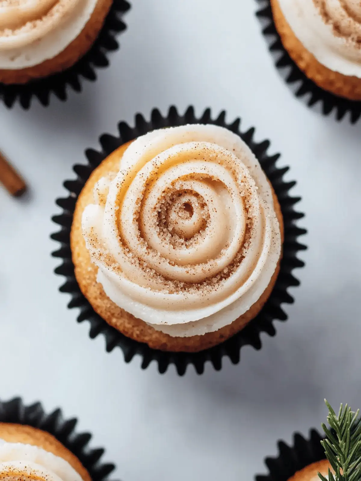 Cinnamon Roll Cupcakes