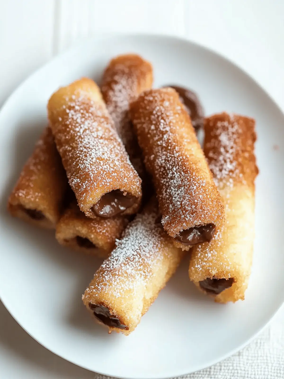 Nutty Churro Bites with Nutella