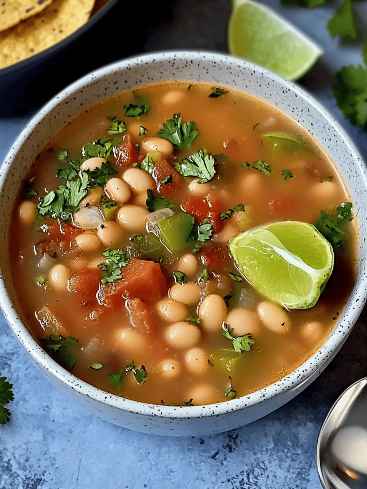 Mexican Pinto Bean Soup