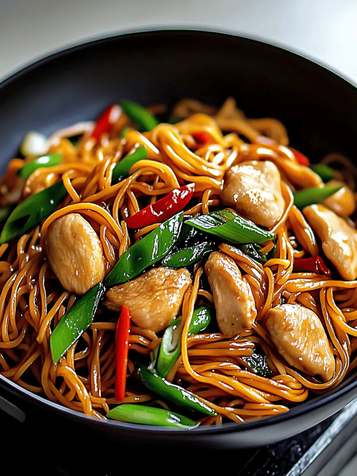 Chicken Lo Mein