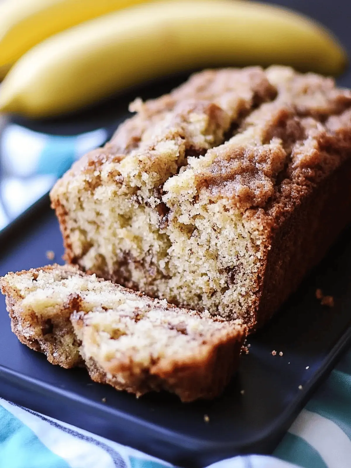Coffee Cake Banana Bread
