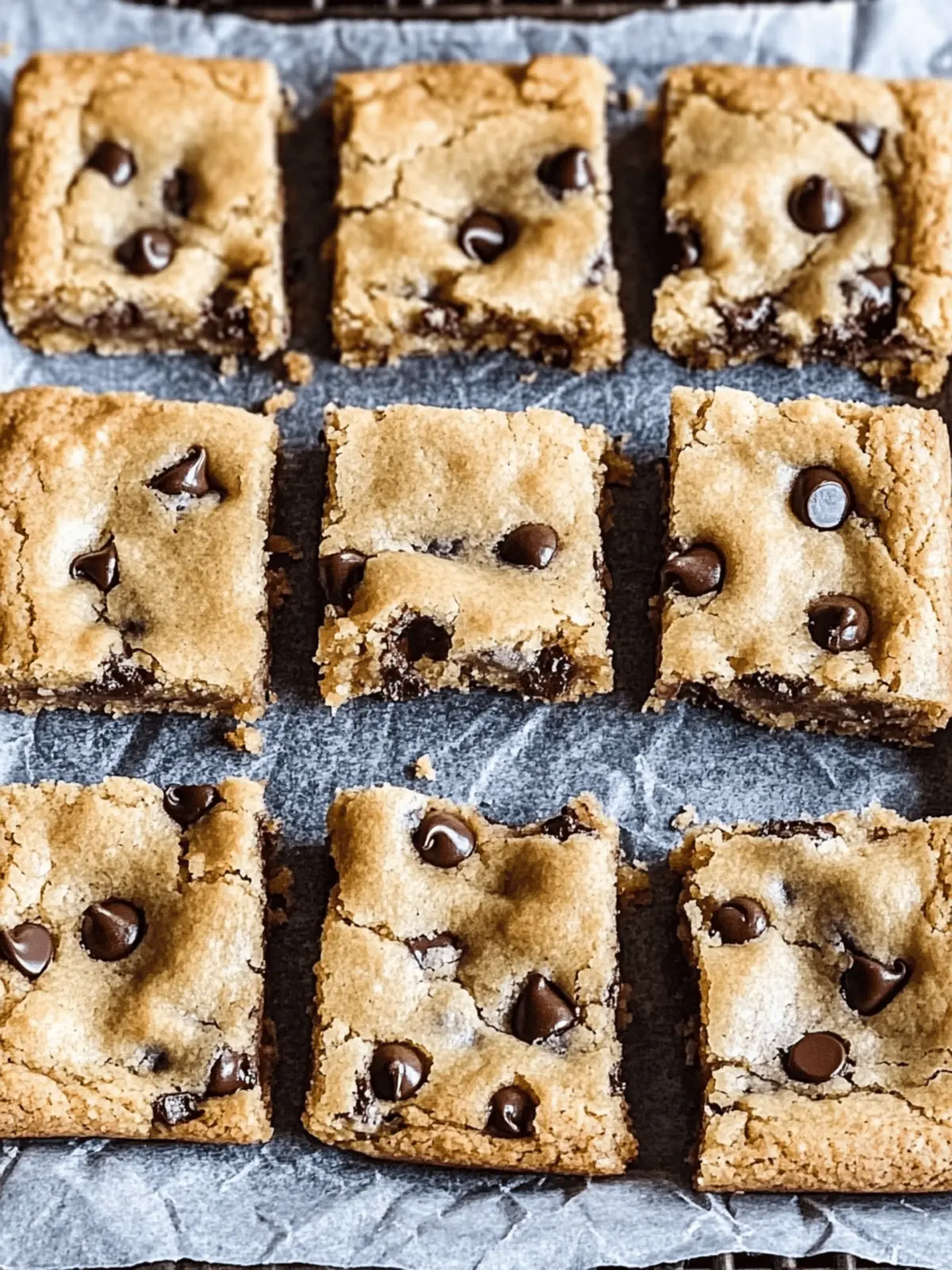 Chocolate Chip Cookie Bars