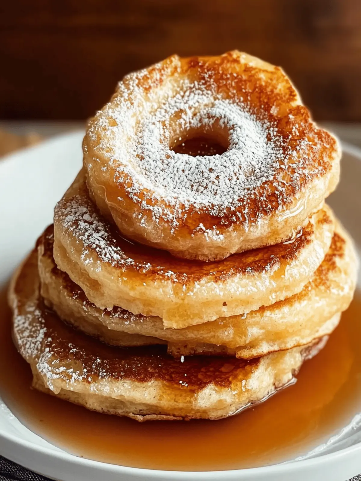 Apple Cider Donut Pancakes