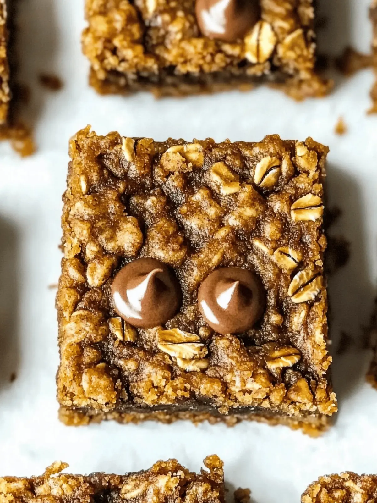 Healthy Pumpkin Oatmeal Bars