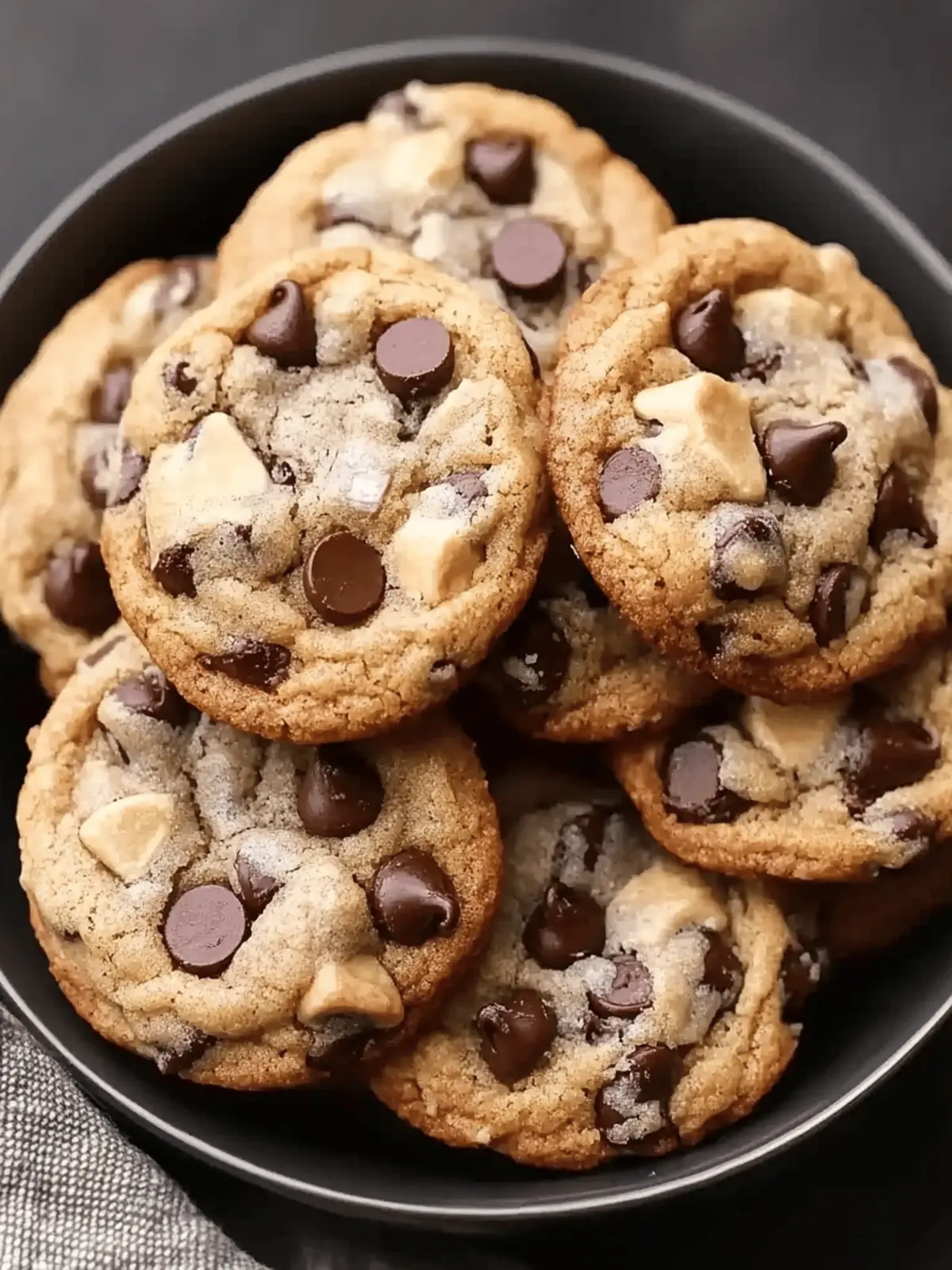 Banana Bread Chocolate Chip Cookies