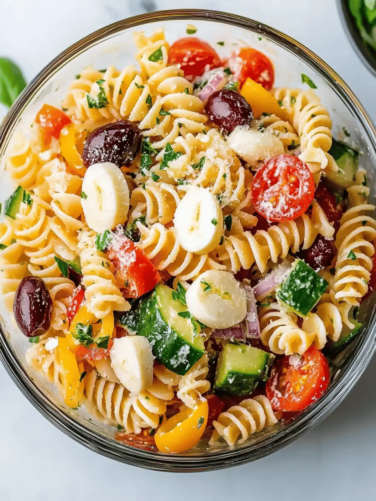 Tasty Cold Pasta Salad