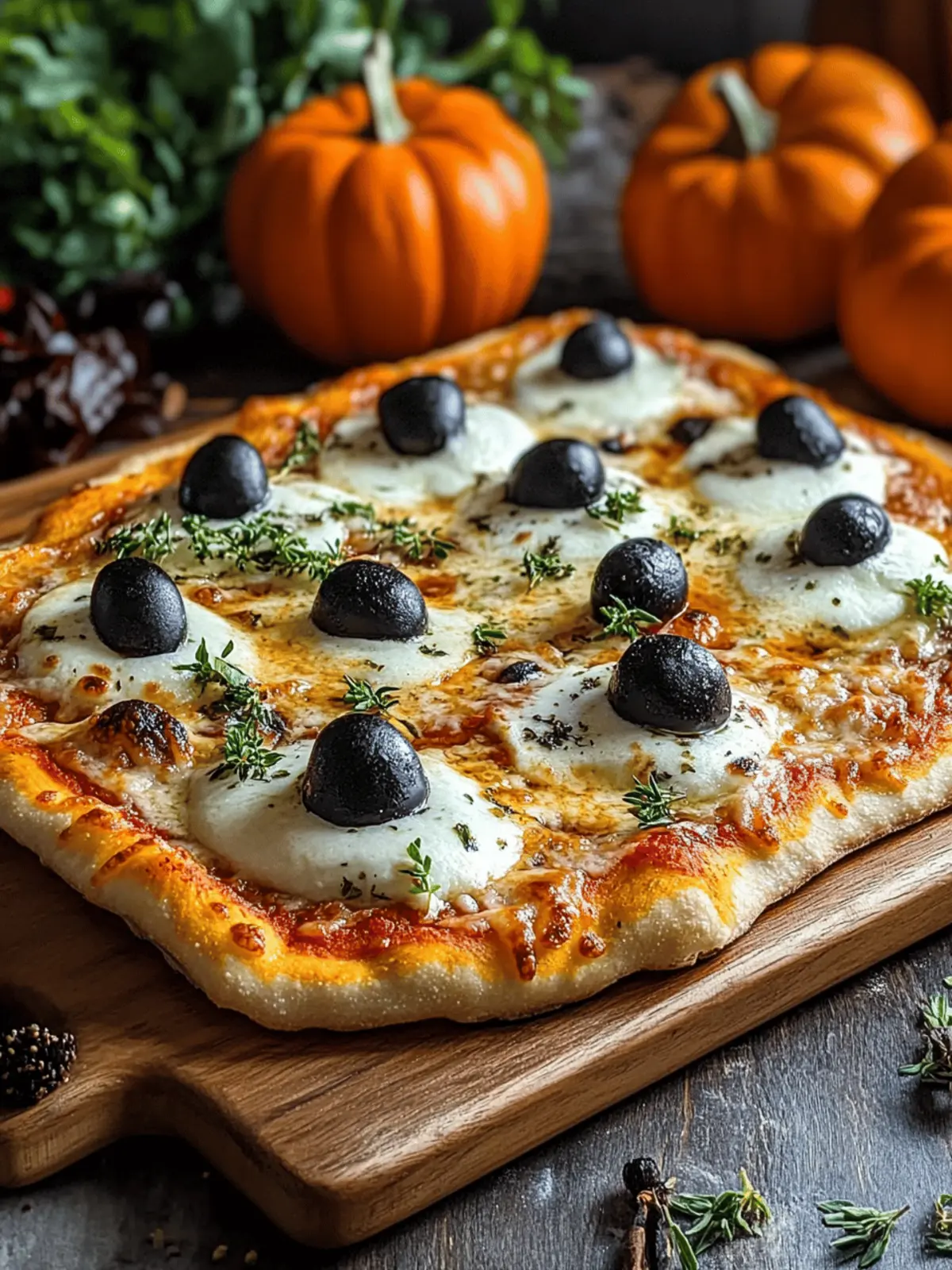 Cemetery Flatbread Pizza