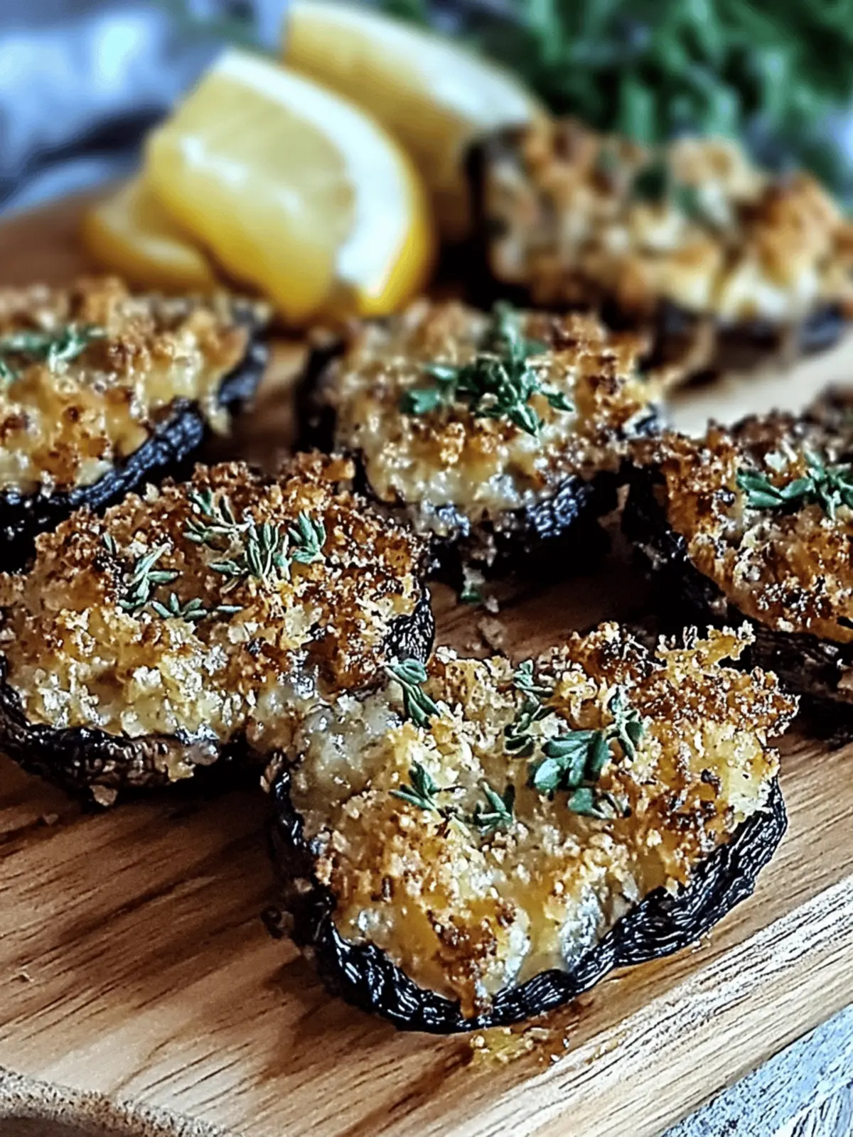 Stuffed Morel Mushrooms