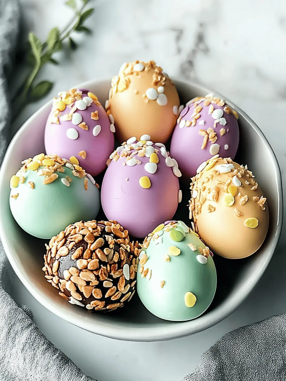 Easter Egg Snacks