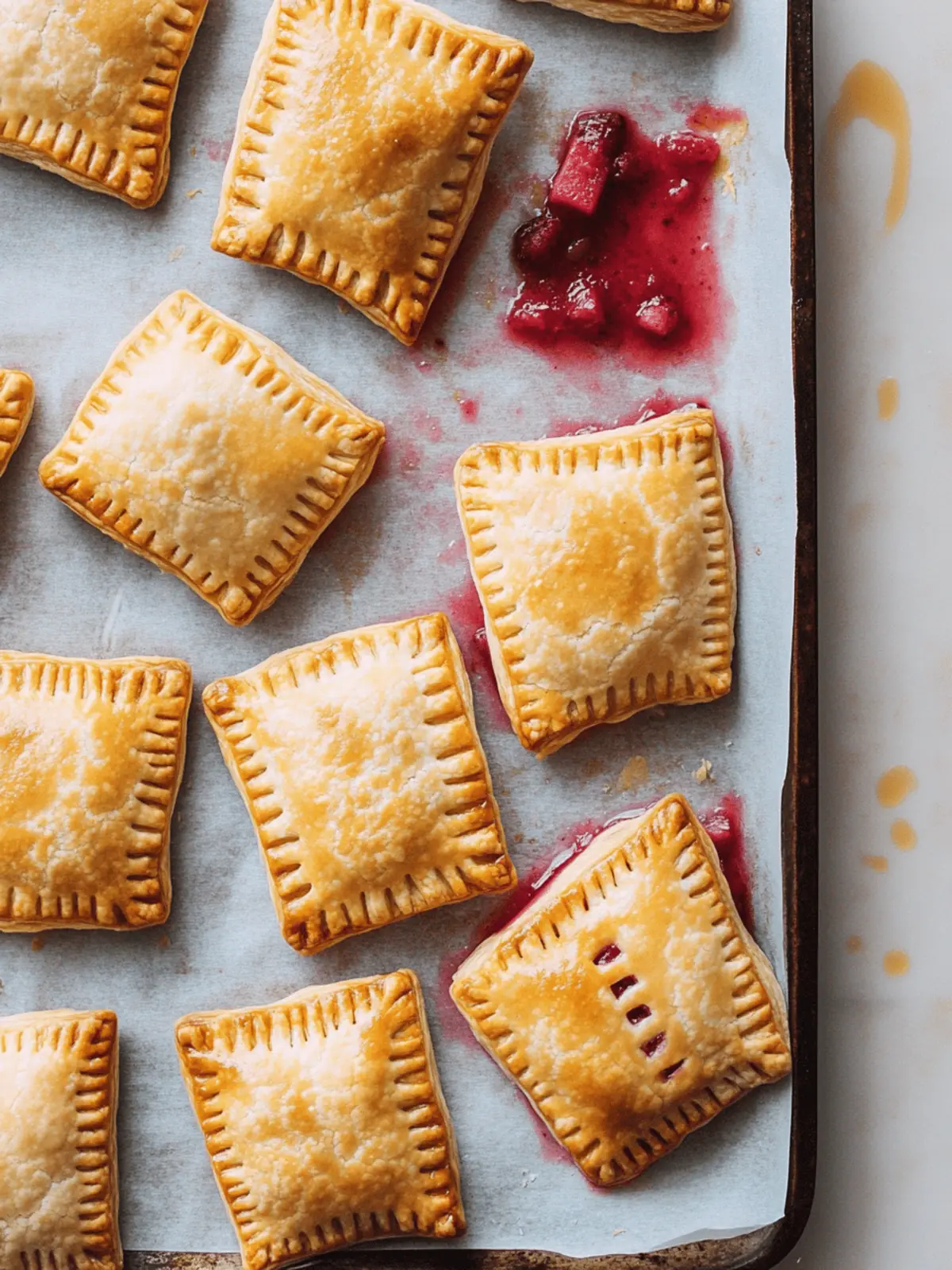 Strawberry Rhubarb Hand Pies