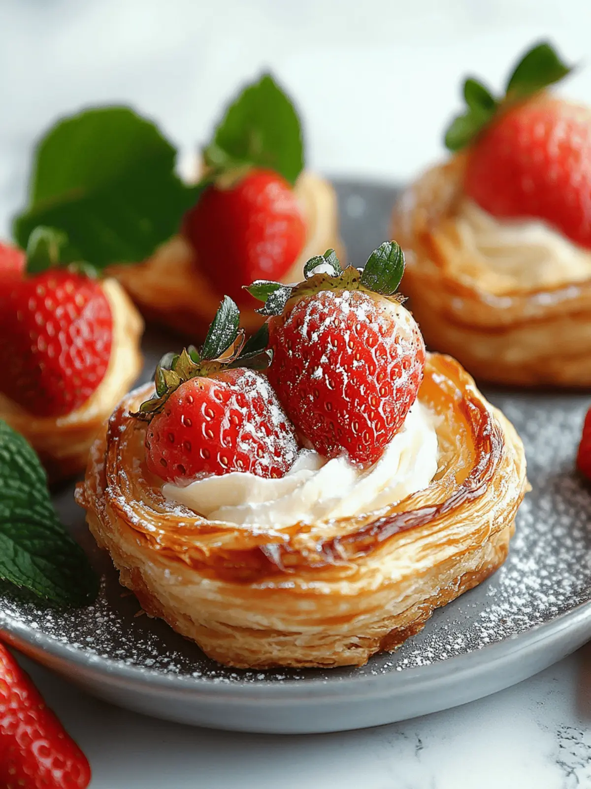 Strawberry Cream Cheese Pastries