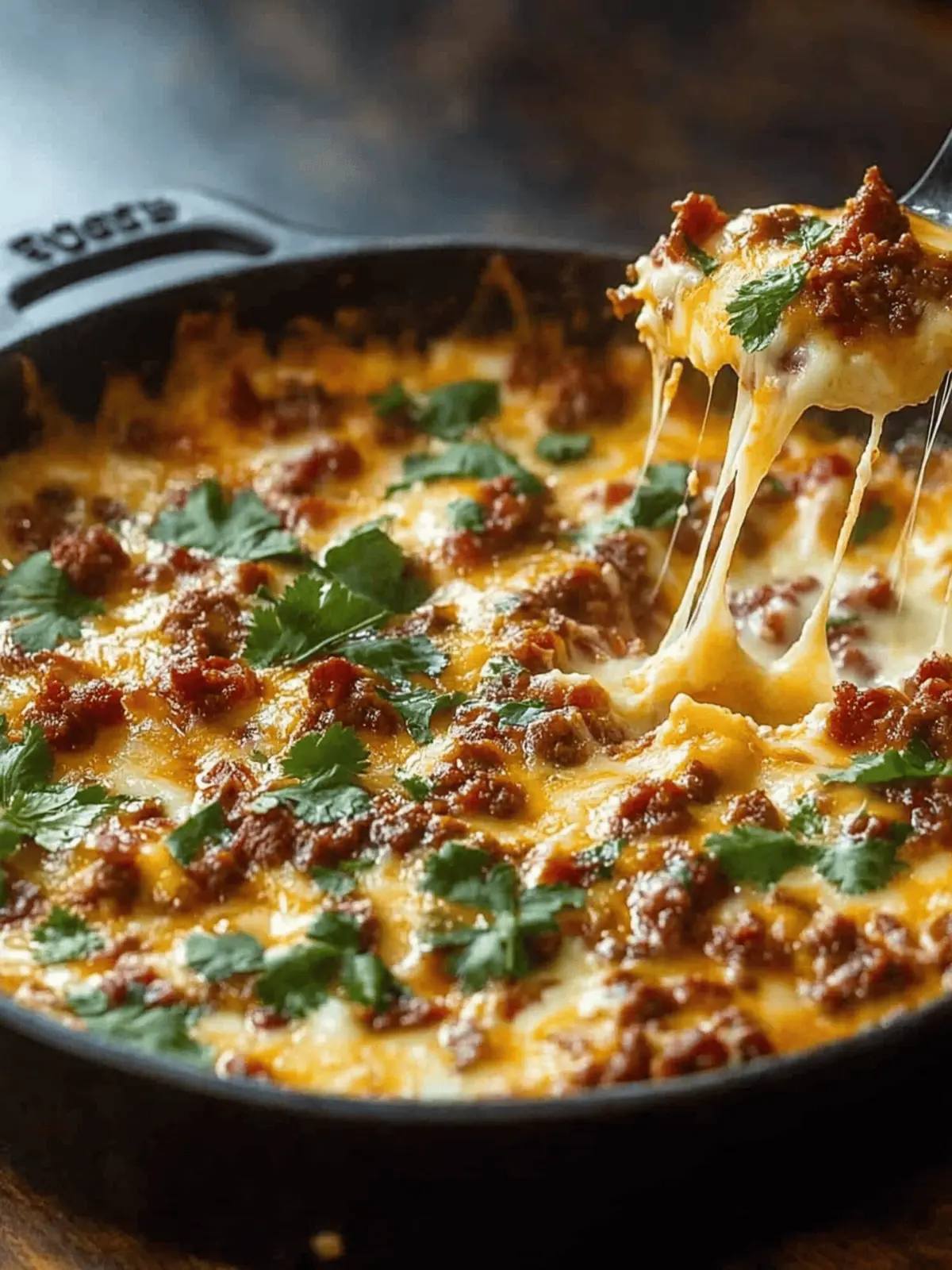 Queso Fundido with Chorizo