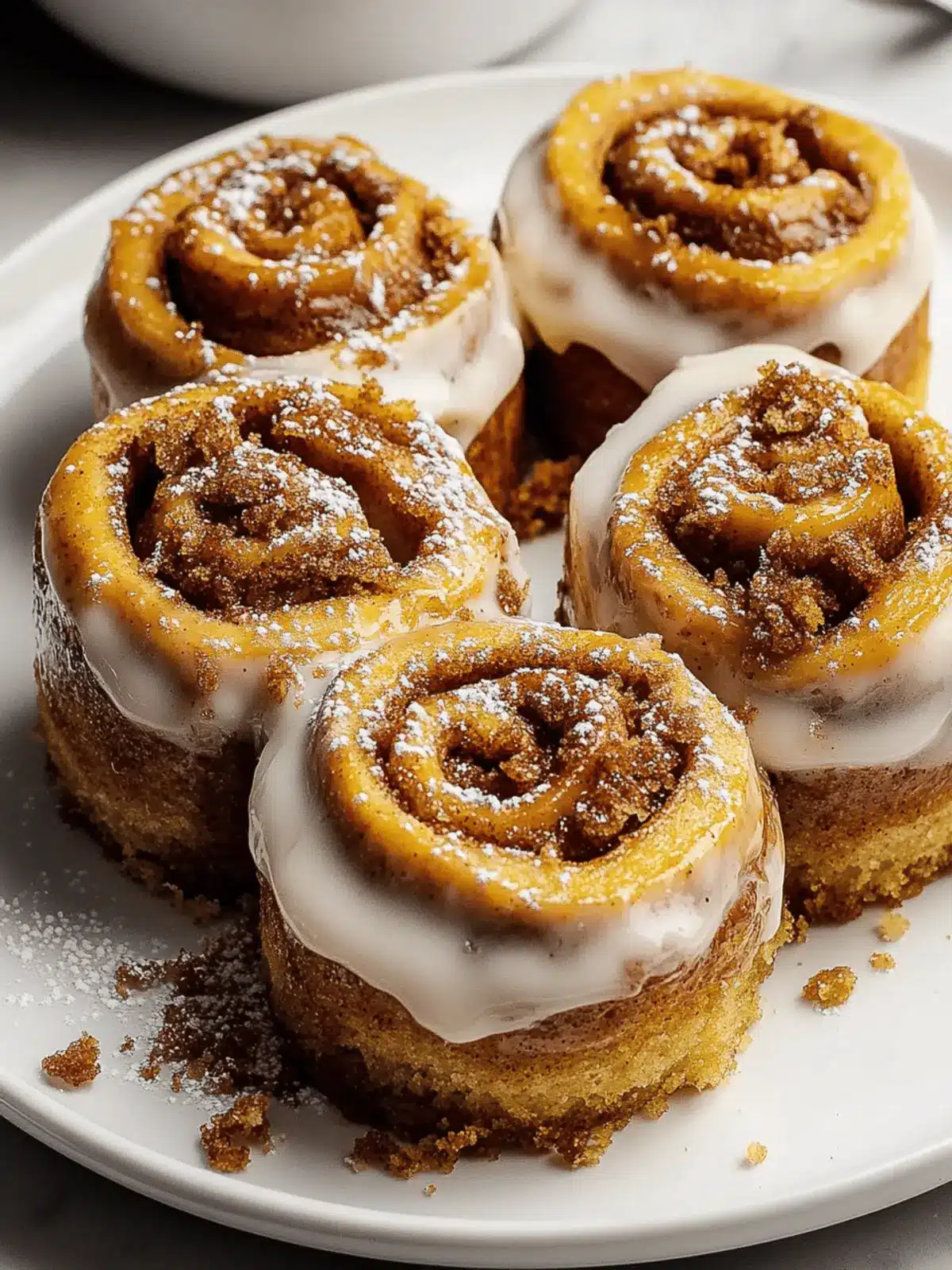 Mini Cinnamon Roll Cheesecakes