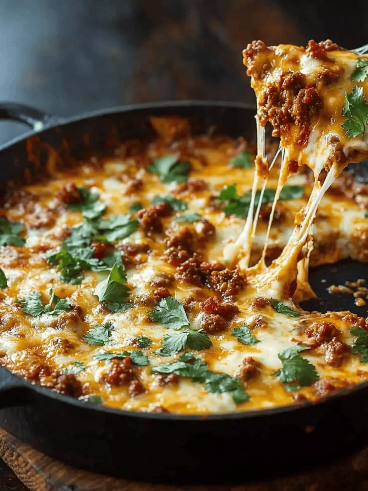 Queso Fundido with Chorizo