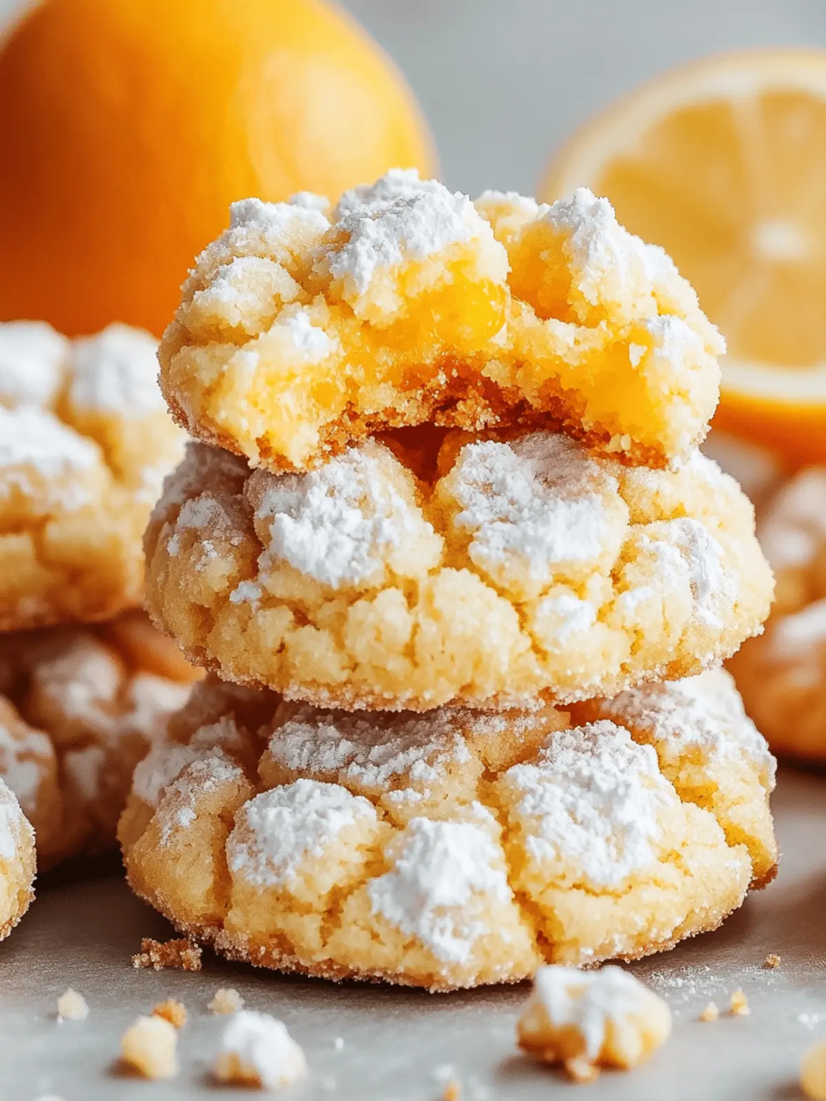 Creamsicle Cookies
