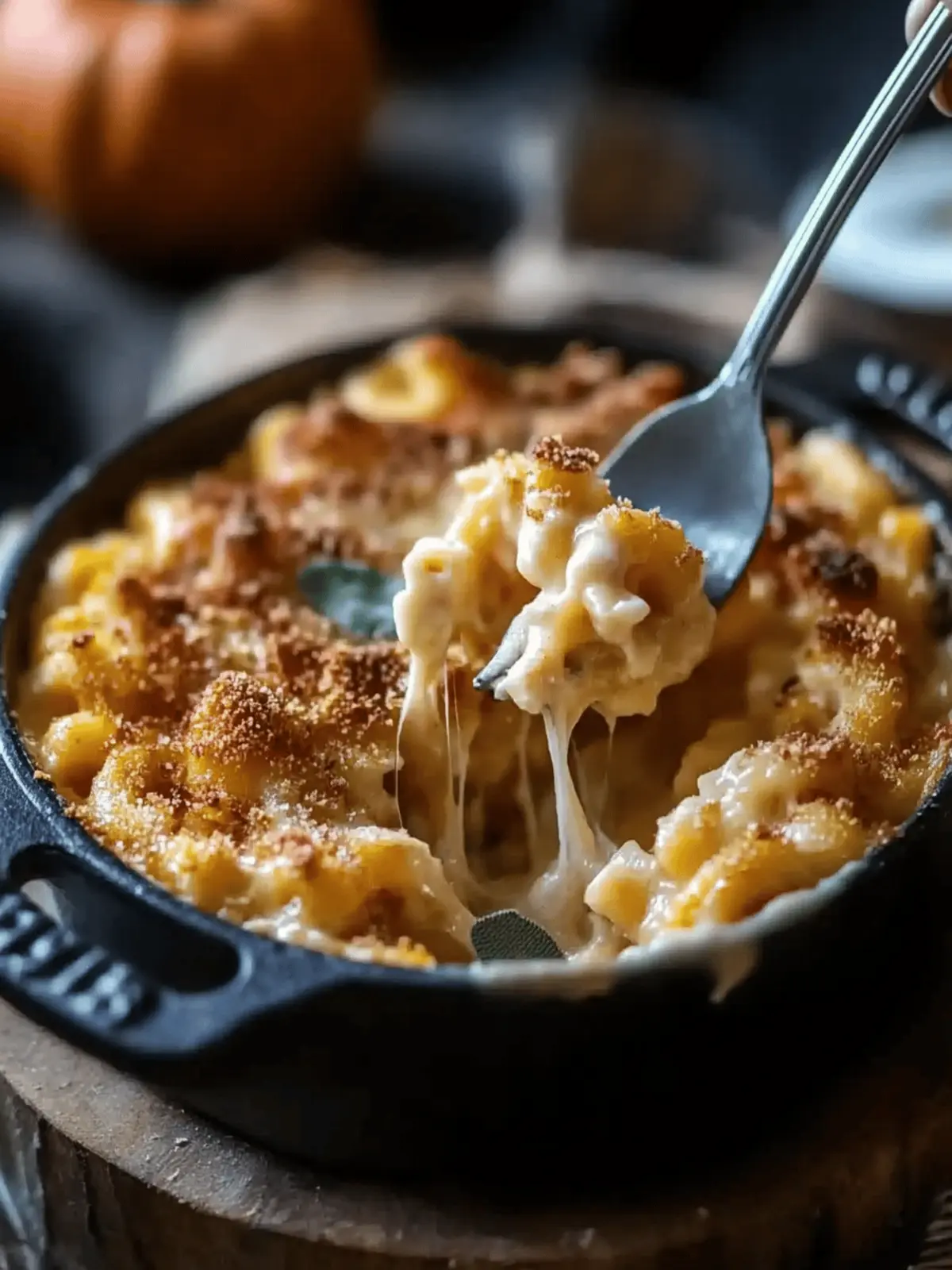 Pumpkin Mac and Cheese