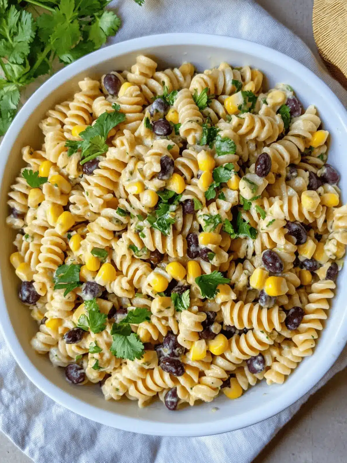 Black Bean and Corn Pasta Salad