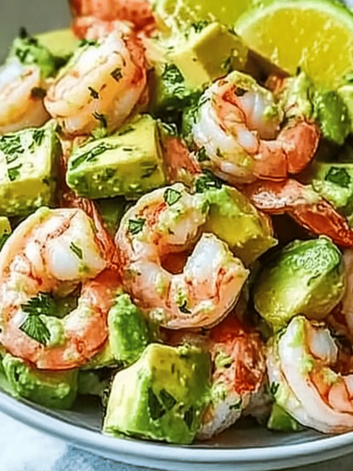 Avocado Shrimp Salad