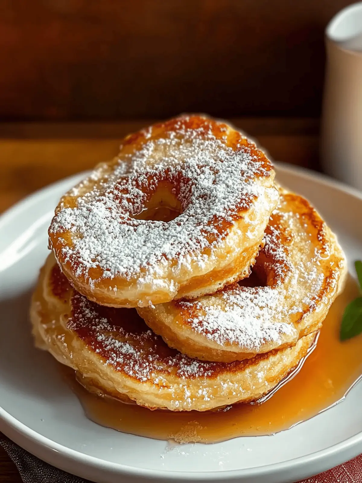 Apple Cider Donut Pancakes