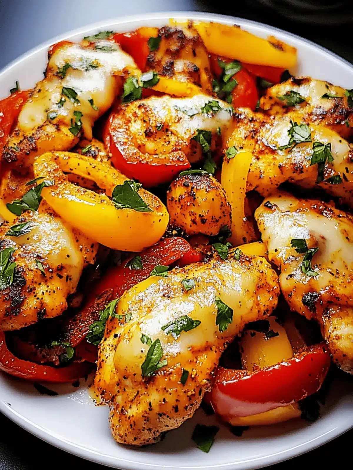 Cajun Chicken with Bell Peppers