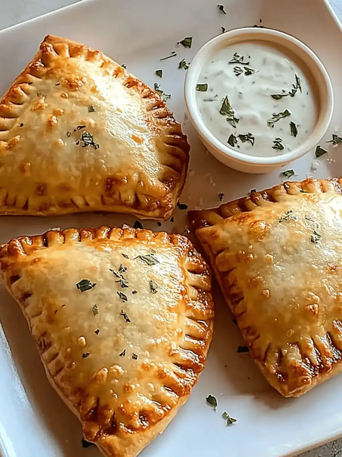 Football Pizza Pockets