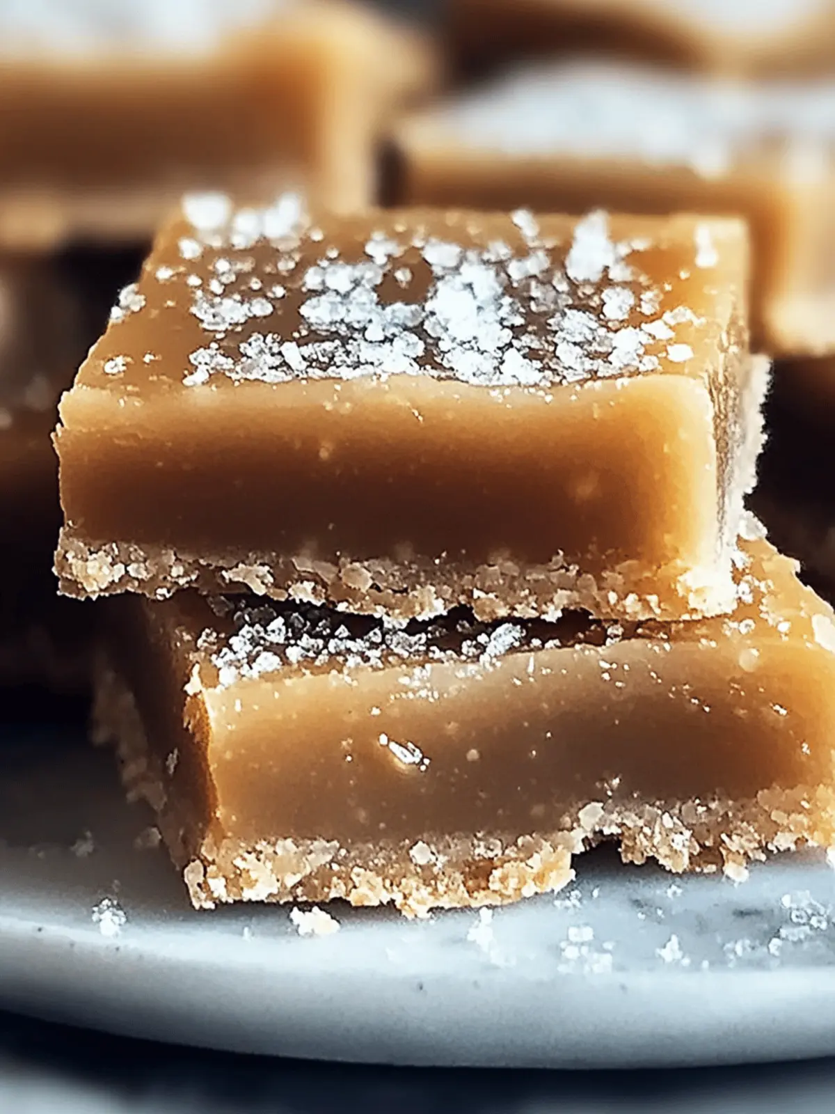 Salted Caramel Butter Bars