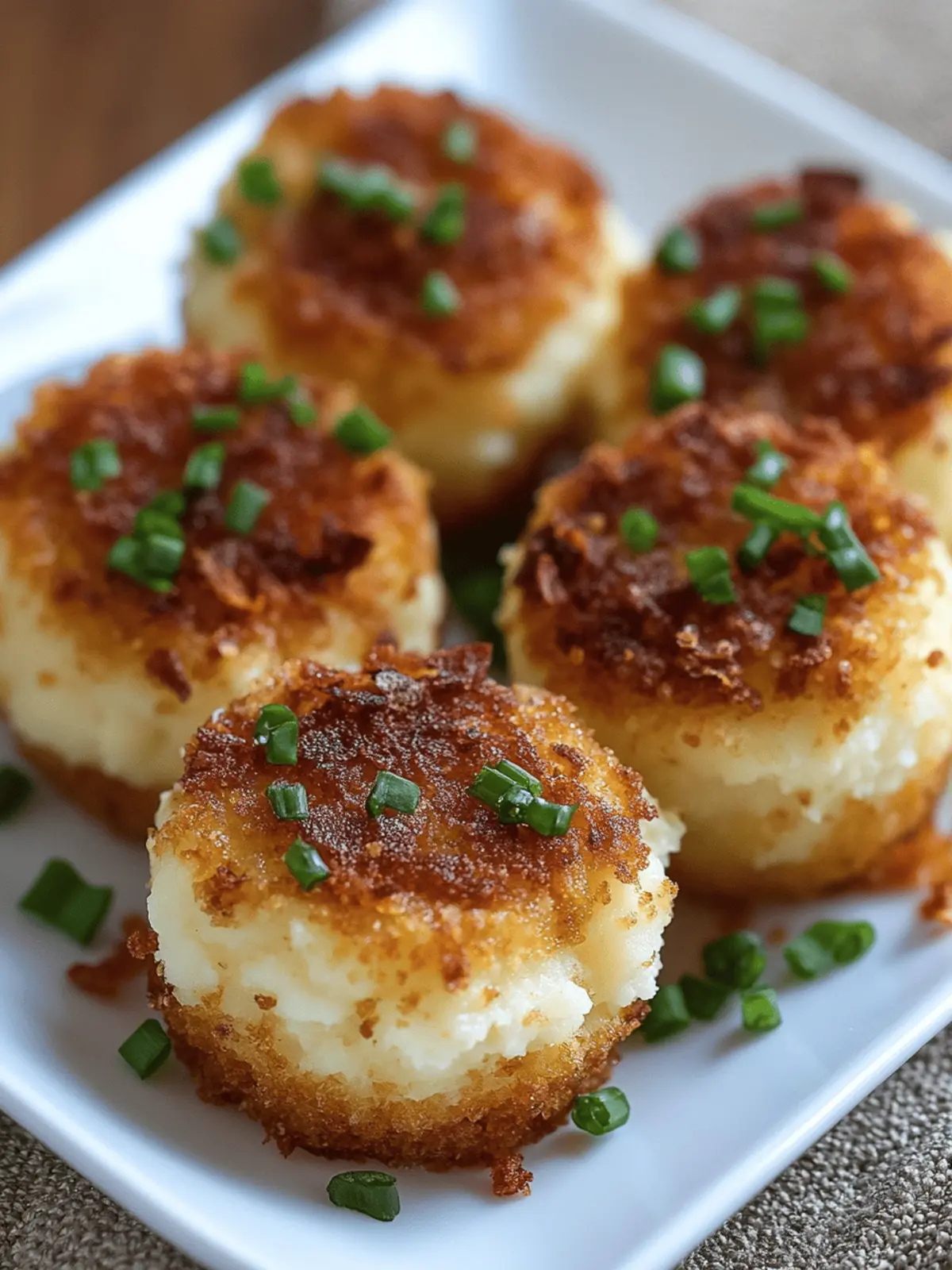 Loaded Mashed Potato Bites