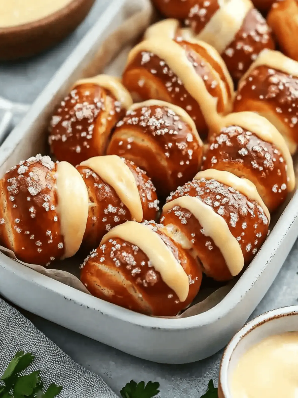 Pretzels and Cheese Dip