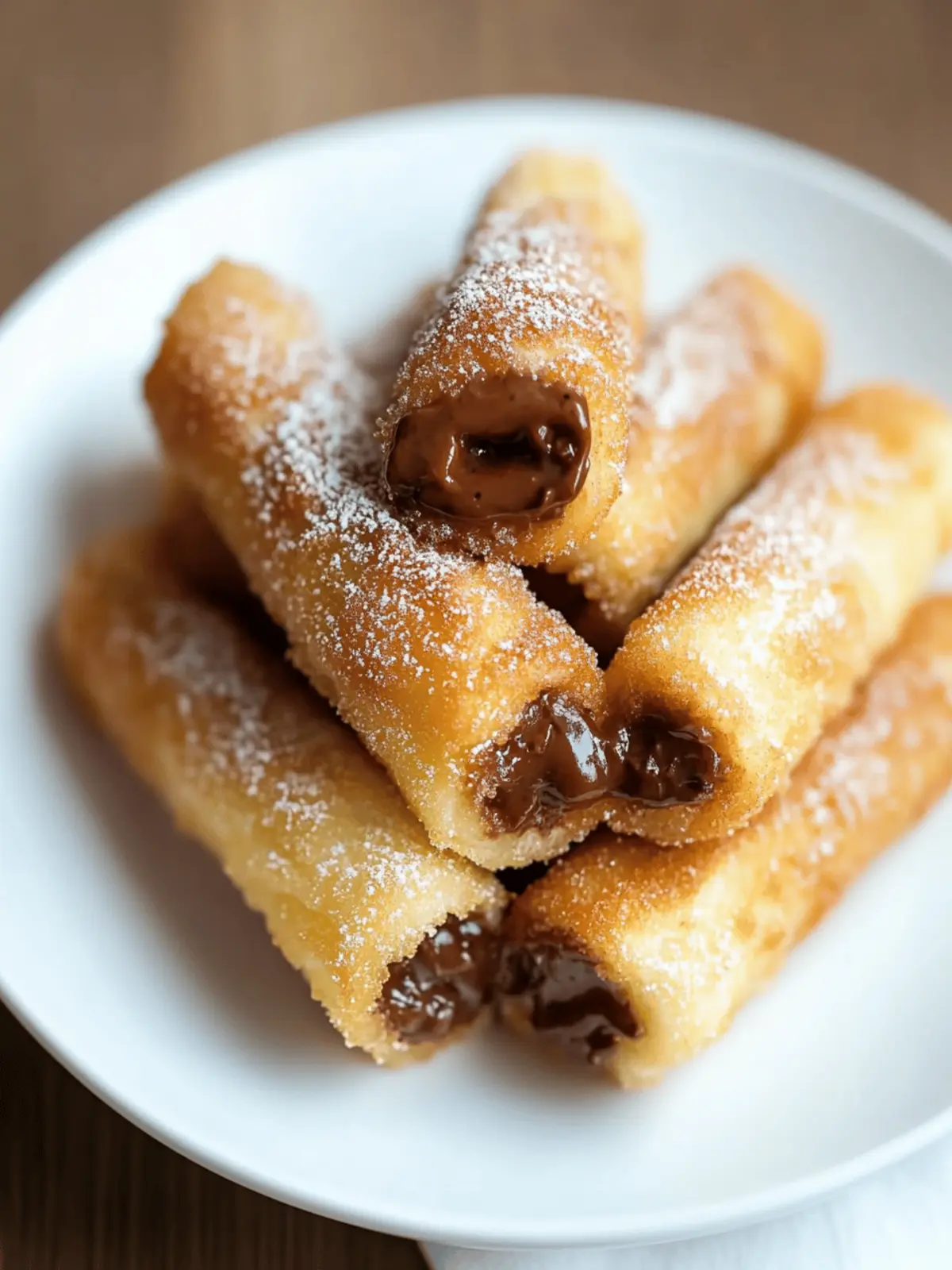 Nutty Churro Bites with Nutella