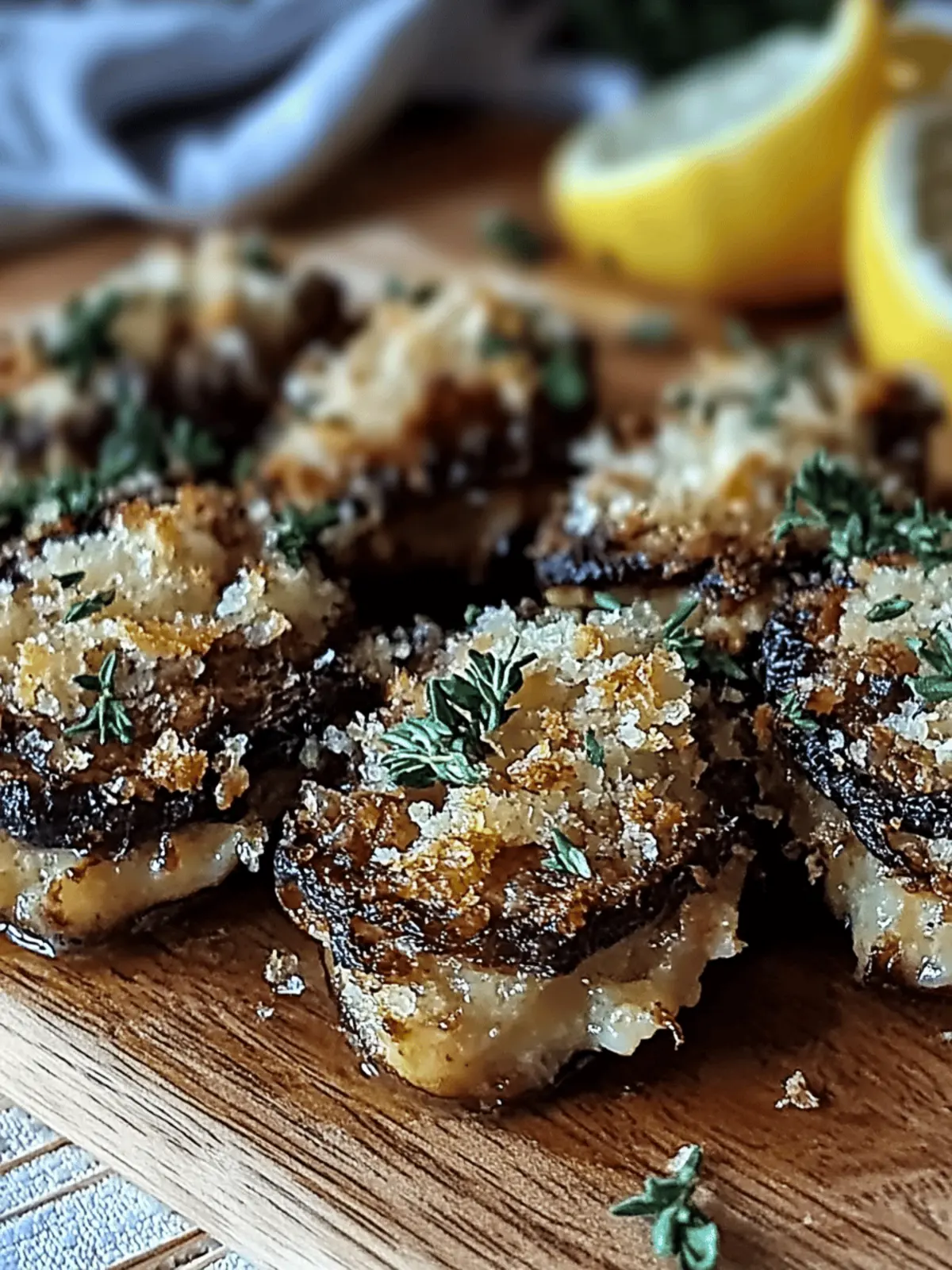 Stuffed Morel Mushrooms