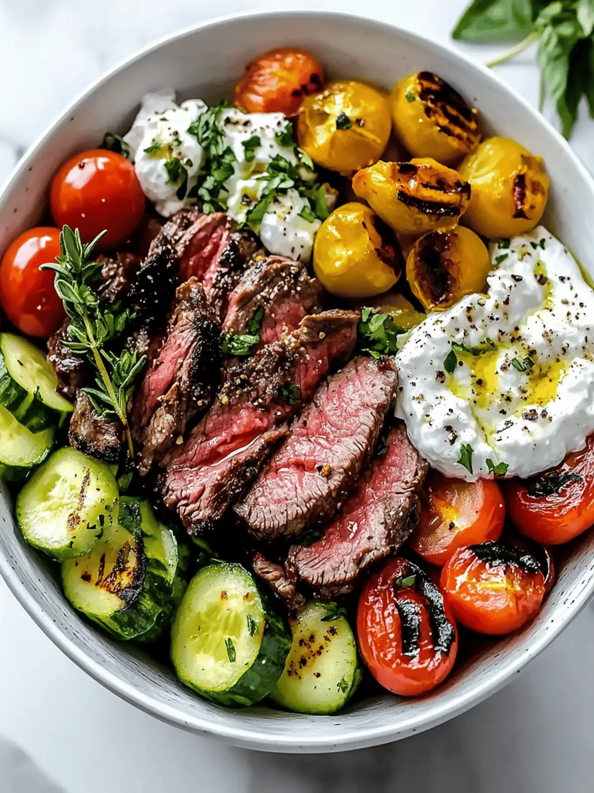 Mediterranean Steak Bowl