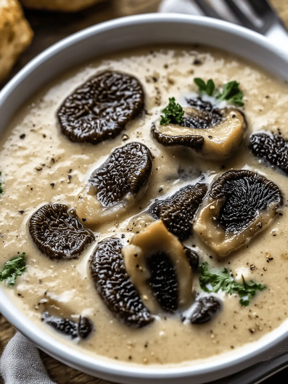 Morel Mushroom Cream Sauce