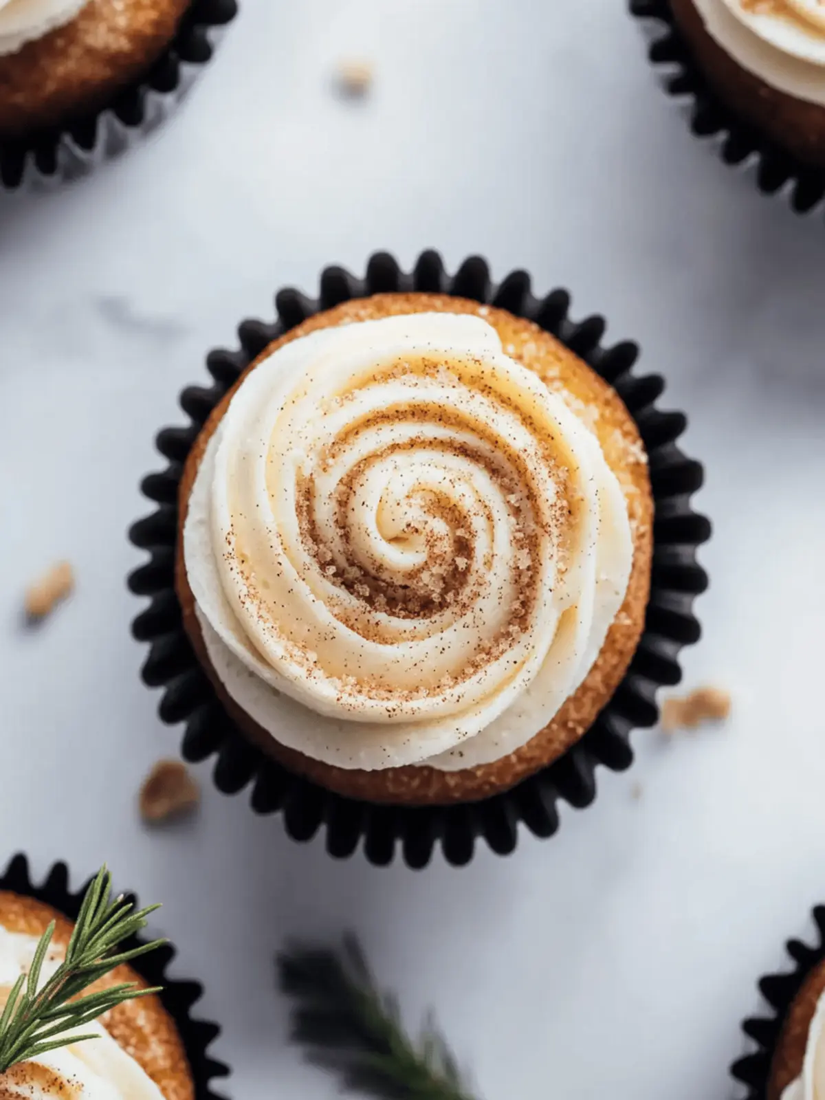 Cinnamon Roll Cupcakes