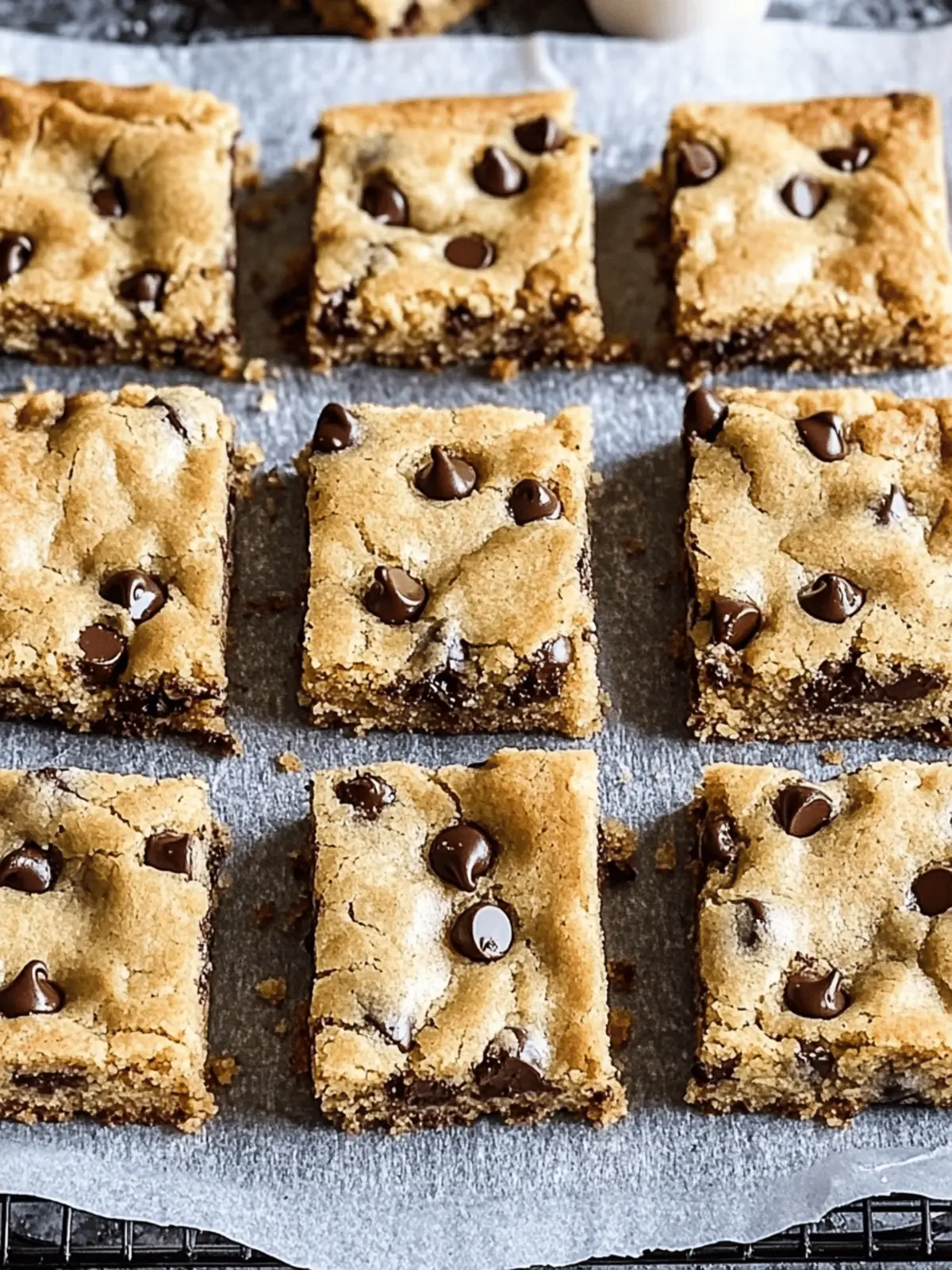 Chocolate Chip Cookie Bars