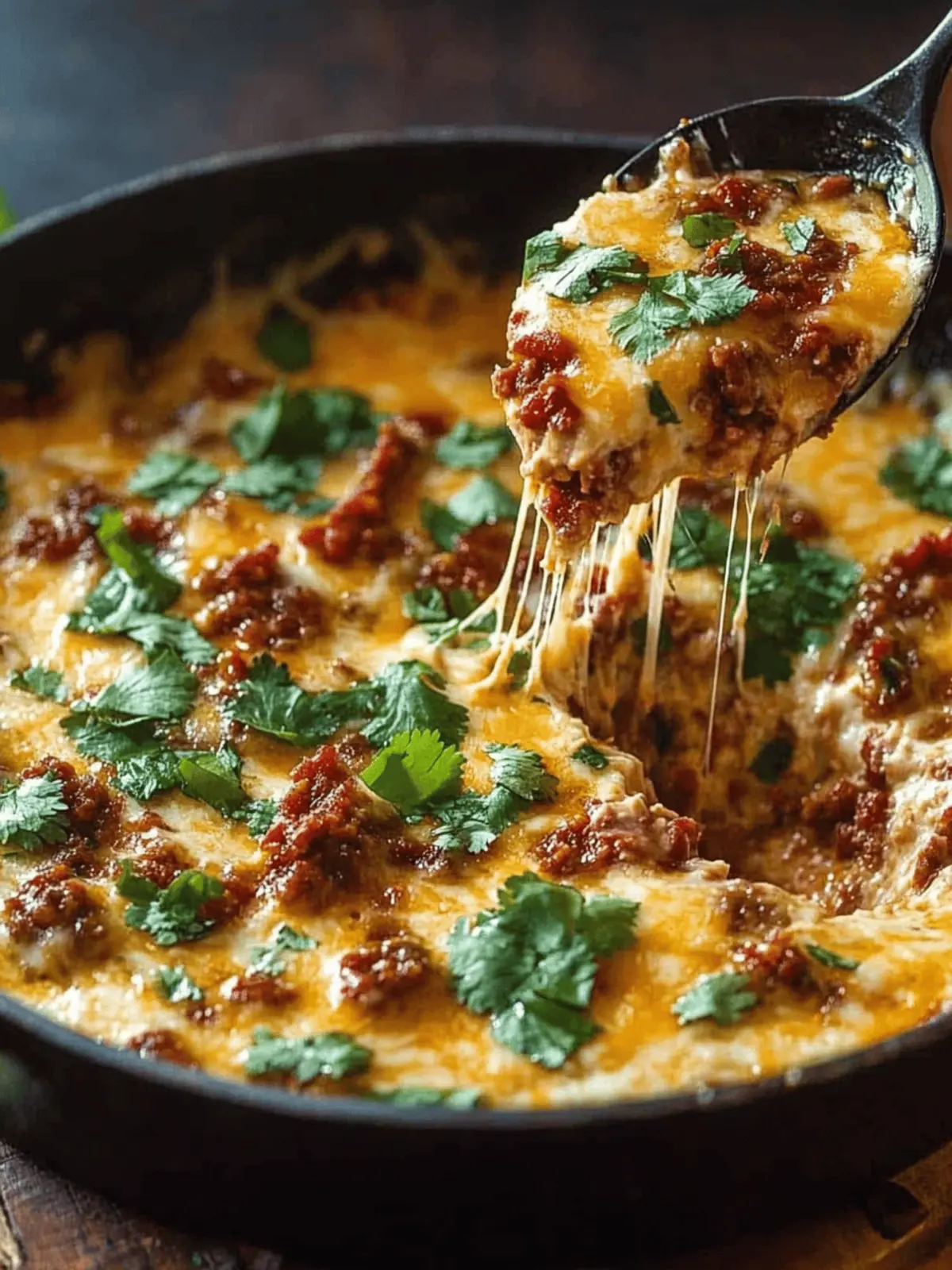 Queso Fundido with Chorizo