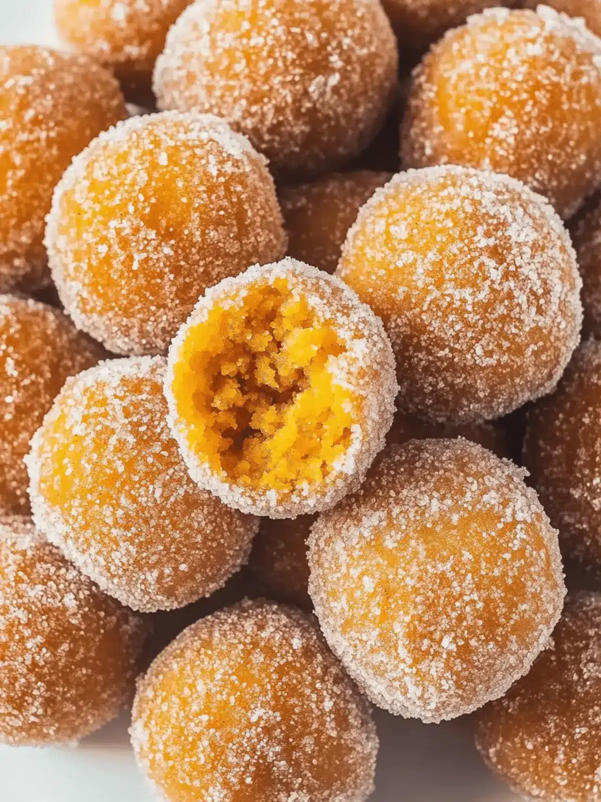 Pumpkin Donut Holes