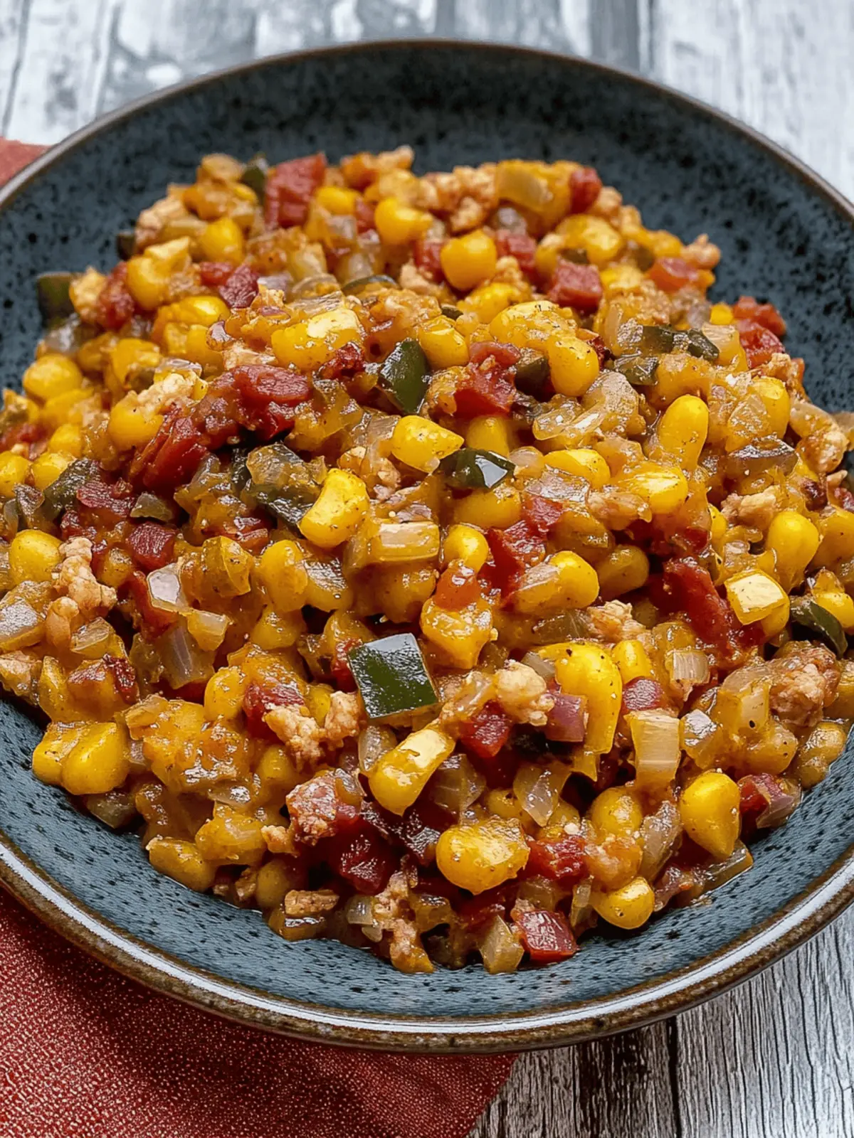 Cajun Maque Choux